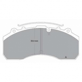 Колодки тормозні Neoplan KNORR-BREMSE